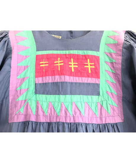 70's patchwork dress