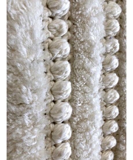 pompom knit vest