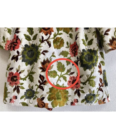 60's tapestry coat