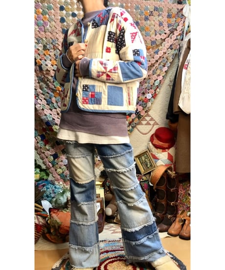 patchwork quilt jacket