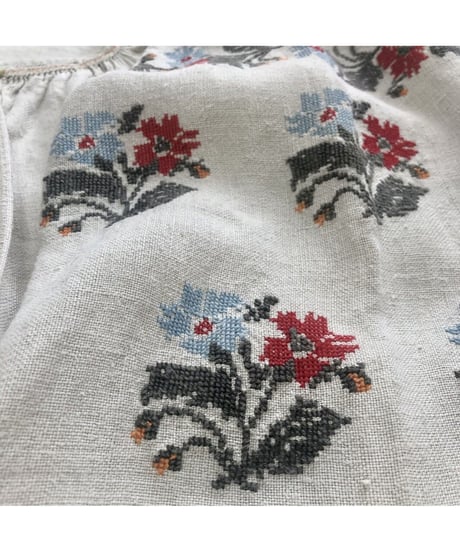 vintage ukrainian embroidered one-piece