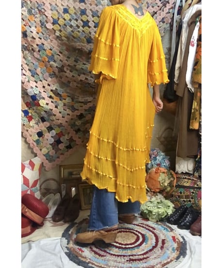 mexican gauze one-piece(dead stock)