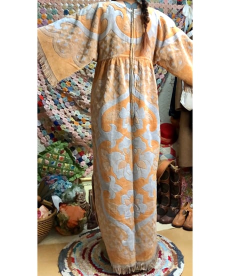 70s pile dress