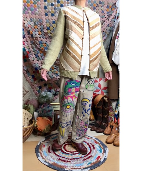 patchwork cardigan
