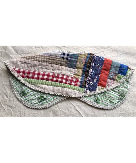 【Quilt original 】patchwork quilt collar ④