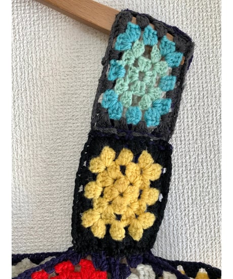 granny square vest