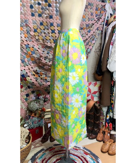 flower quilting skirt
