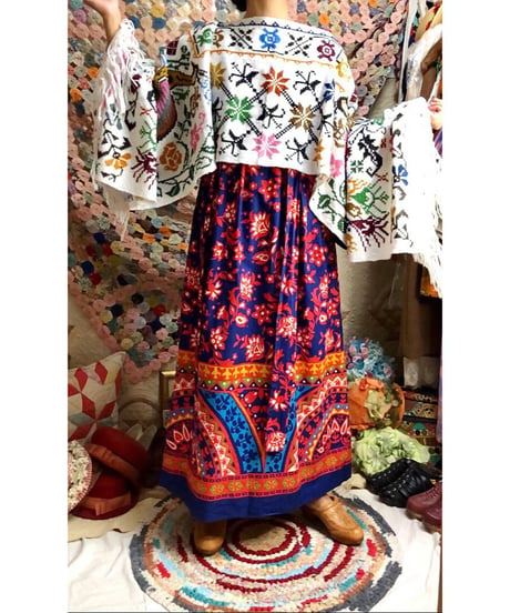 mexican peacock poncho