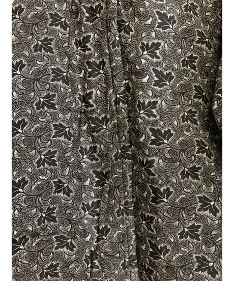 tree motif patchwork jacket