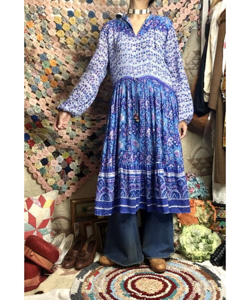 希少/vintage/インド綿/ワンピース/kiaris vintage 希少 vintage インド綿 ワンピース kiaris vintage