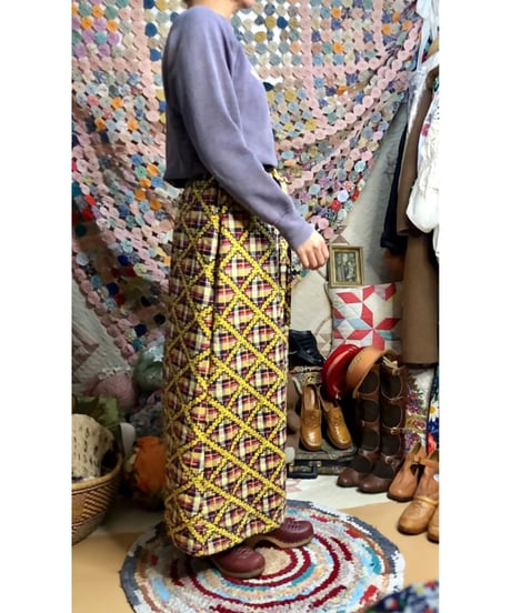 ●専用ページ●  70s plaid quilting skirt