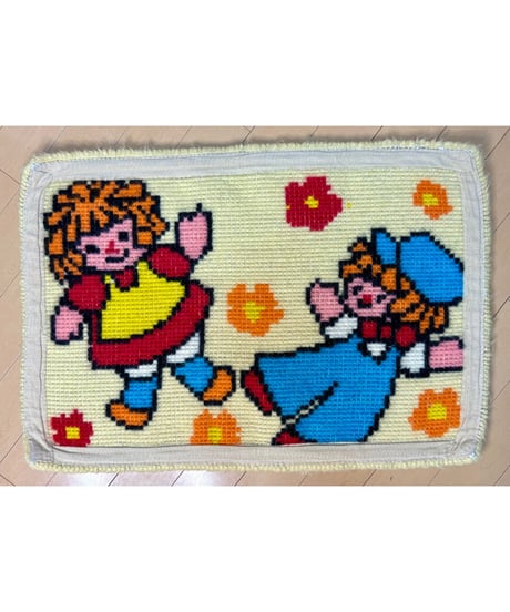 raggedy ann & andy rug tapestry