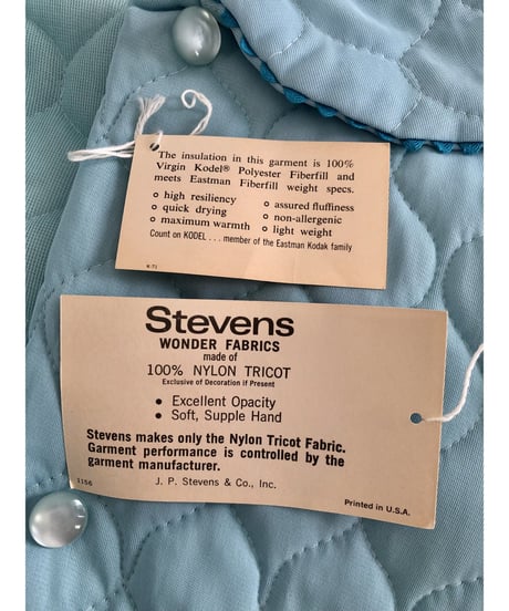 60s quilting robe（NOS）