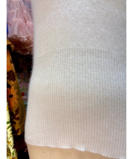 70-80s angora inner vest