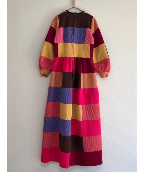 60's patchwork dress