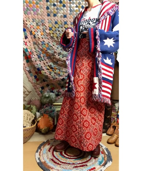 star&stripes fringe jacket