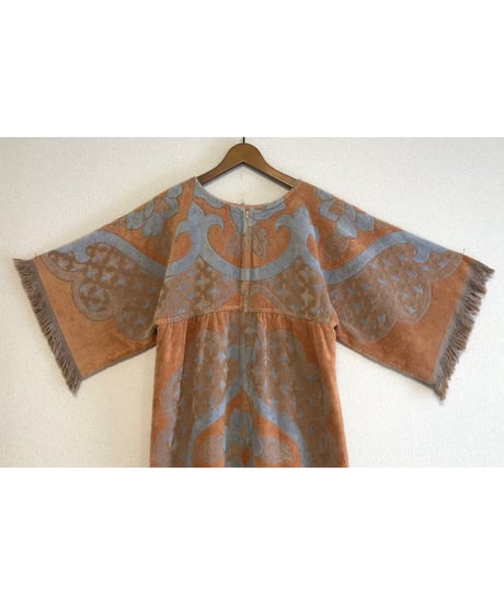70s pile dress