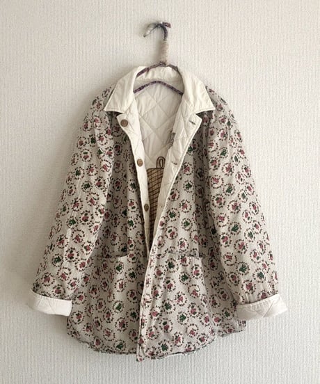 w.face patchwork quilting jacket