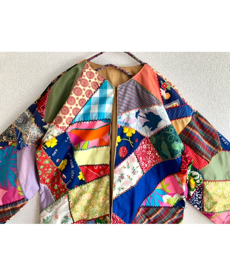 crazy quilt jacket
