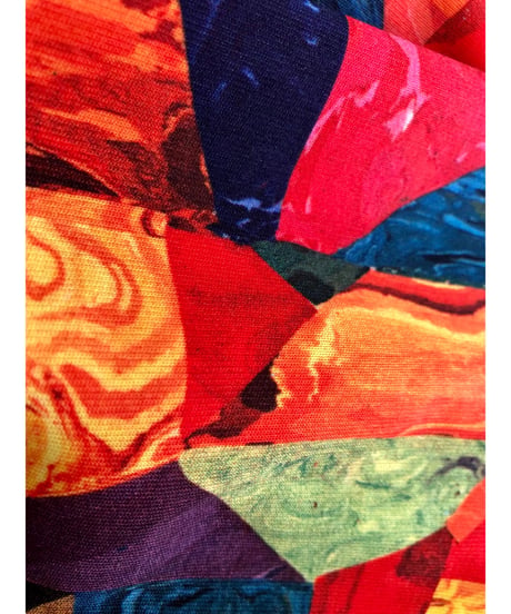 70s psychedelic easy dress