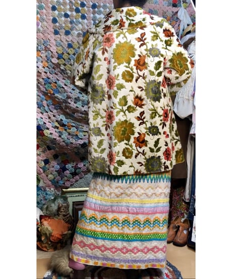 60s tapestry coat