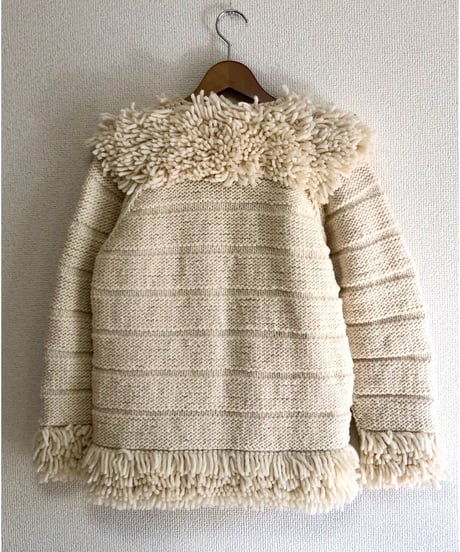 ecuador otavalo hand knit cardigan