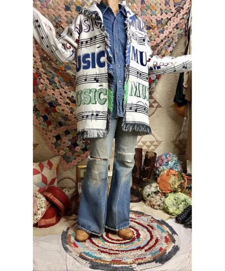 music tapestry fringe jacket