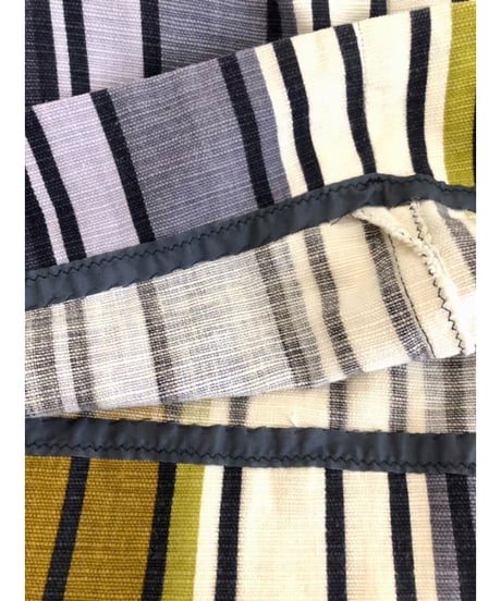 70s hoodie stripe dress