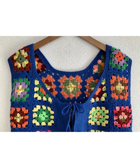 granny square vest