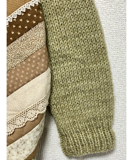 patchwork cardigan