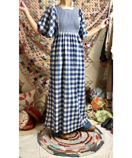 70's plaid dress