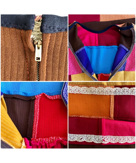 60's patchwork dress