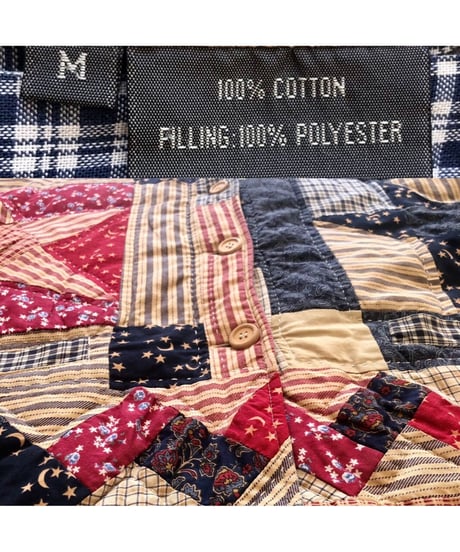 w.face  patchwork quilt  jacket