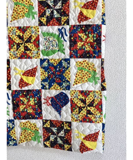patchwork print quilting skirt