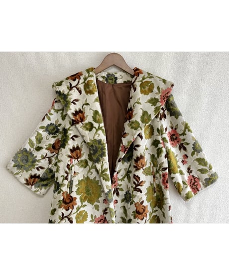 60's tapestry coat
