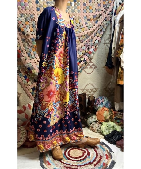 flower kaftan dress