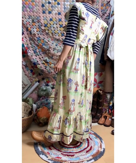 holly hobbie apron dress