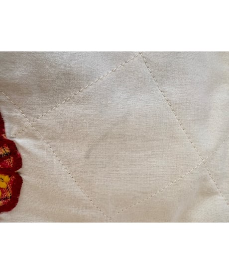 botanical embroidery quilted jacket
