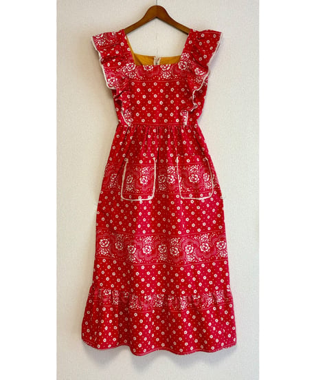 flower apron dress