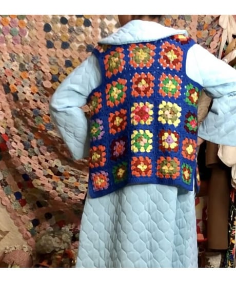 granny square vest