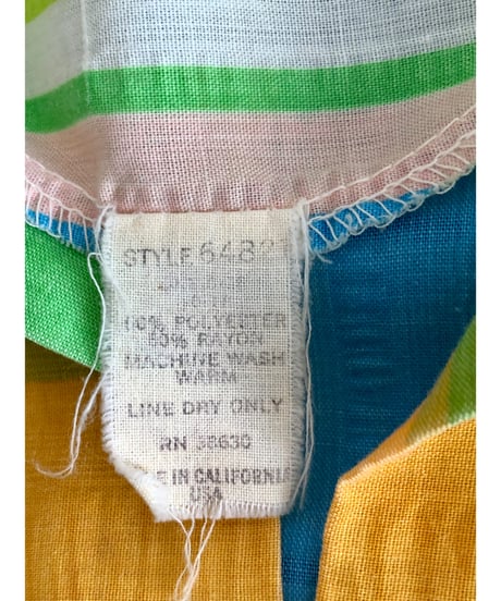 70s stripe dress