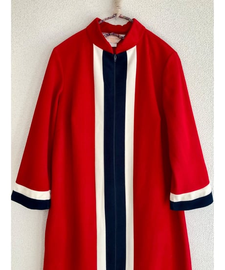 70's fleece dress