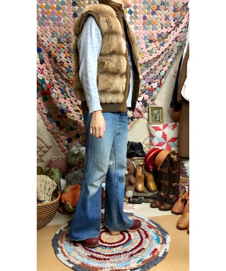 70s hansa branta by stearns down vest