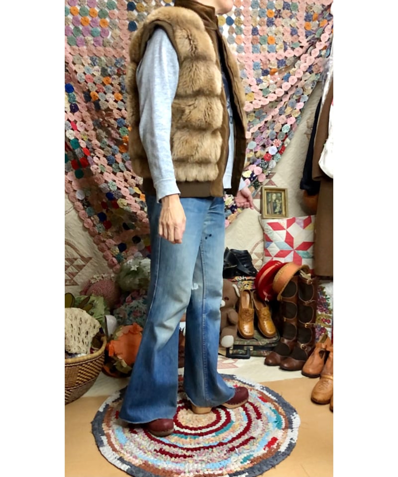 70s hansa branta by stearns down vest | Quilt