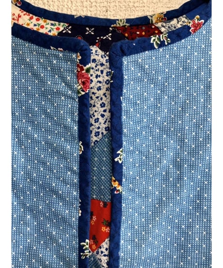 vintage patchwork vest