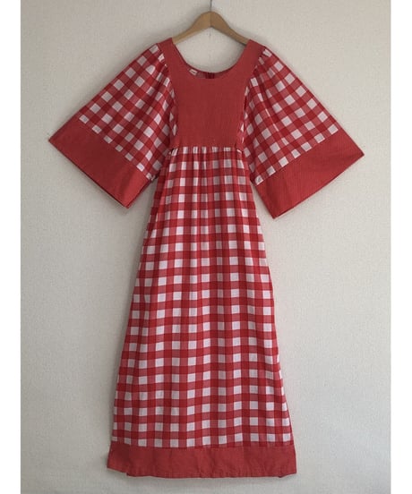 70's plaid dress
