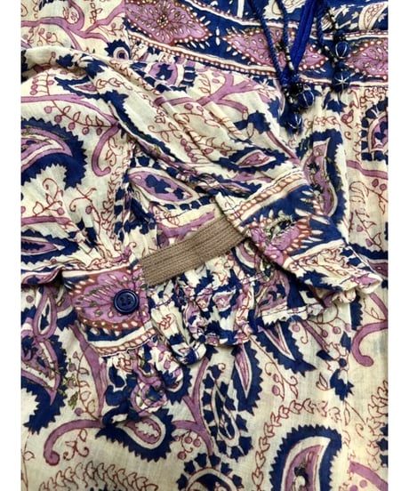 vintage indian cotton dress ③