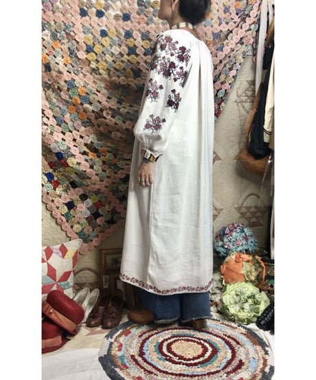 ukrainian embroidered one-piece(berry)