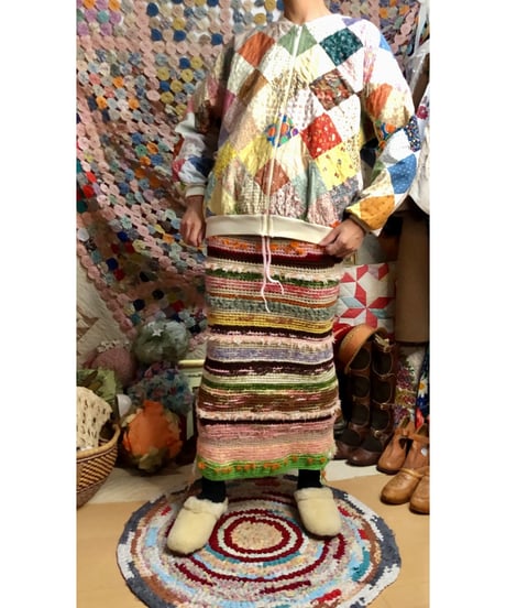 70-80s patchwork jacket