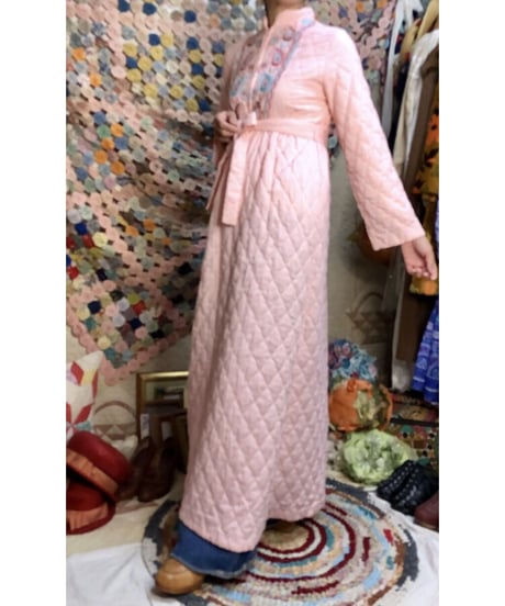 embroidered quilting dress